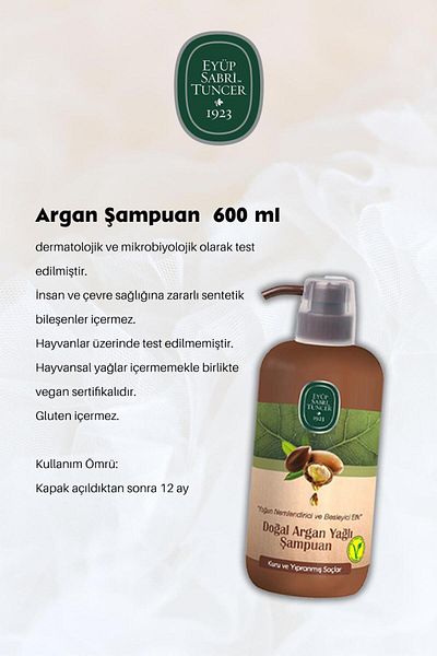 Eyüp Sabri Tuncer Eyüp Sabri Buy 7 Get 6 - Argan Shampoo and Rosie Gift Set