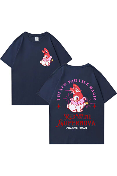 Drippy Чоловіча та жіноча футболка Chappell Roan Red Wine Supernova - Harajuk...