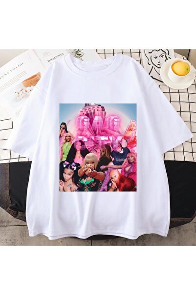 Drippy Nicki Minaj Hot Music Album T-shirt - Ženska i muška rep hip hop uličn...