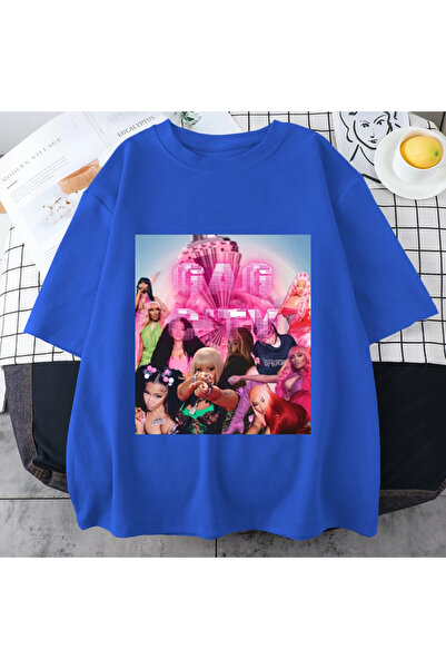 Drippy Nicki Minaj Hot Music Album T-shirt - Ženska i muška rep hip hop uličn...