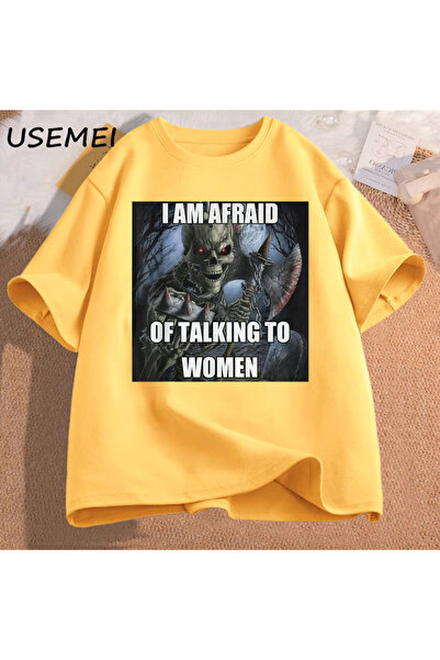 Drippy Muška Pamuk majica kratkih rukava T-shirt - Smešan tvrdi skelet, plaši...