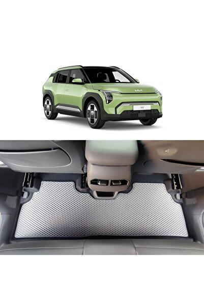 Bod Kia EV3 3D Havuzlu Paspas 2024-Sonrası Gri