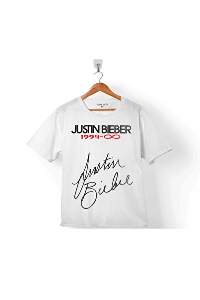 Kendim Seçtim Justin Bieber 1994 Signature Signature Kids T-Shirt