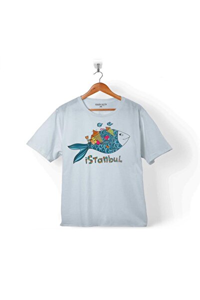 Kendim Seçtim تي شيرت للأطفال بطبعة عثمانية من اسطنبول جالاتا