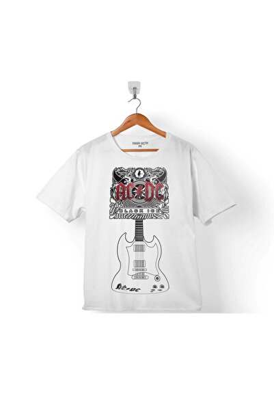 Kendim Seçtim Tricou pentru copii Ac Dc Black Ice Guitar Guitar Alternating Current