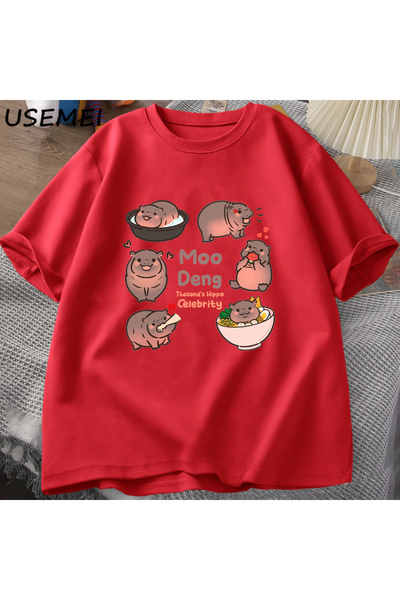 Drippy Moo Deng, skakajuća svinja, beba nilskog konja, Khao Kheow, otvoreni z...