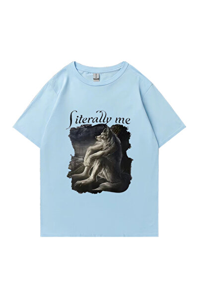 Drippy Tricou Funny Meme cu detaliu Wolf Word - Tricou clasic pentru bărbați ...