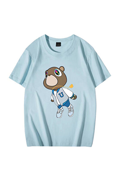 Drippy Tricou Kanye West Rap Homecoming Bear Graphic Bărbați Femei - Reducere...