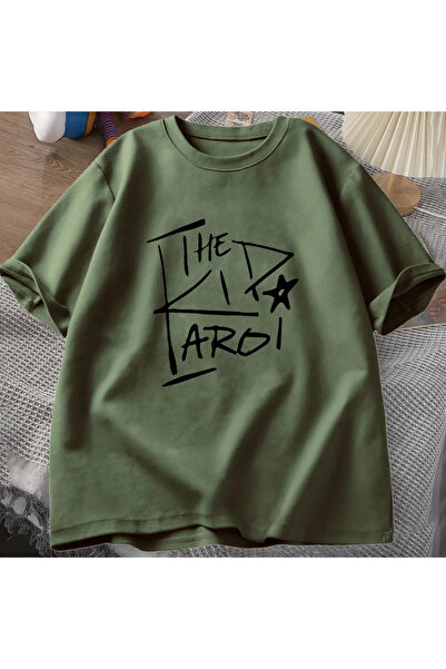 Drippy Βαμβακερό μπλουζάκι για αγόρια - Καλοκαιρινό κοντομάνικο, με τύπωμα Ρούχα με λαιμόκοψη