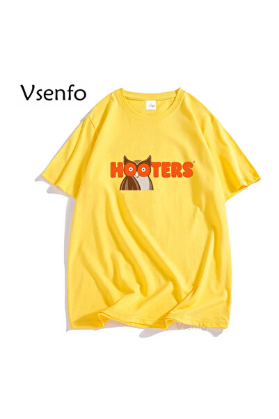 Drippy Hooters Original Owl T-Shirt - Άνετο κοντομάνικο καρτούν γράφημα για ά...