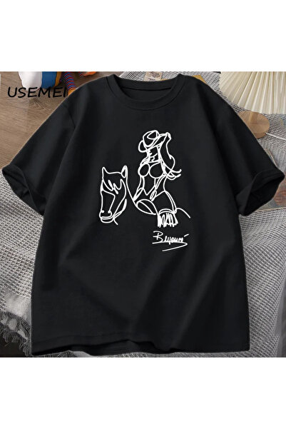 Drippy Beyonce Renaissance World Tour Muška Ženska Pamuk Štampano T-shirt - L...