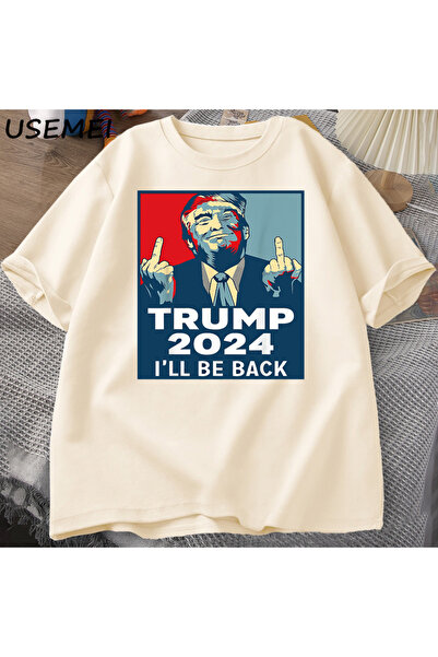 Drippy Професионална смешна мајица са графичким приказом Доналда Трампа, покл...
