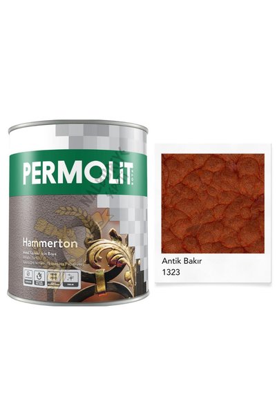 Permolit Hammerton Dekoratif Metal Boyası ANTİK BAKIR 2.2 Lt.