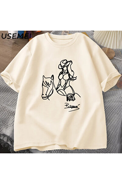 Drippy Beyonce Renaissance World Tour Muška Ženska Pamuk Štampano T-shirt - L...
