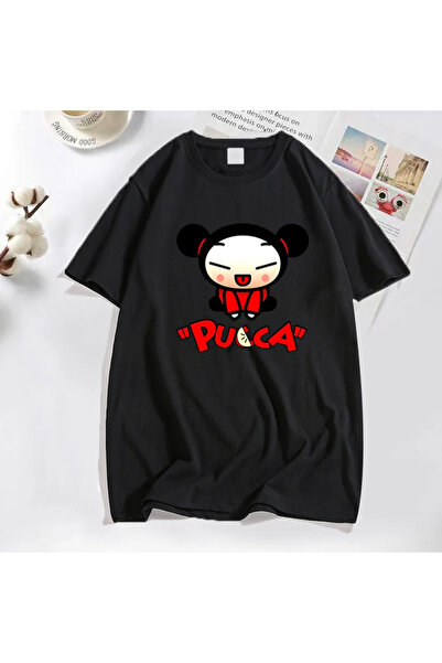 Drippy Tricou Pucca China Baby - Tricou grafic drăguț pentru bărbați și femei...