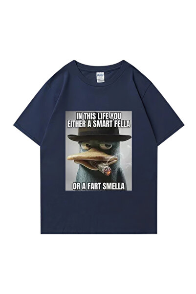 Drippy Perry Platypus Muškarci Žene Hip Hop T-shirt - Zabavna Grafika, Prevel...