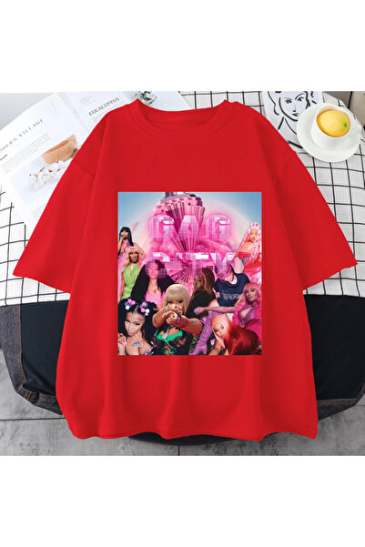 Drippy Nicki Minaj Hot Music Album T-shirt - Ženska i muška rep hip hop uličn...