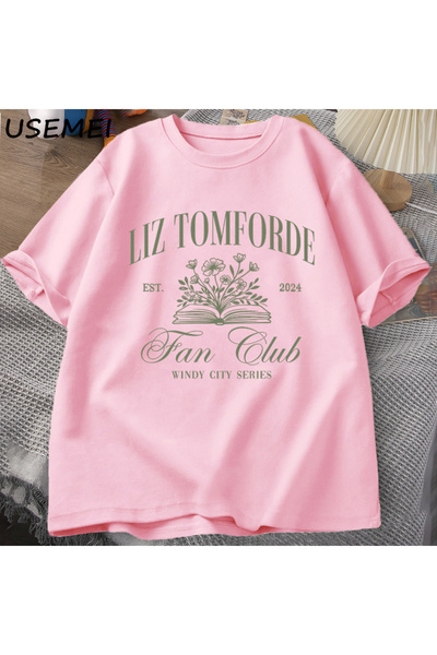 Drippy Vetreni grad Liz Tomforde Fan Club serija - Udobna majica kratkih ruka...