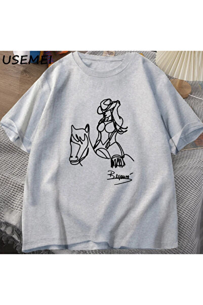 Drippy Beyonce Renaissance World Tour Muška Ženska Pamuk Štampano T-shirt - L...