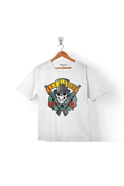Kendim Seçtim Guns N And Roses Gun Rose And Blood Gun Pistol 2 Dječja Majica