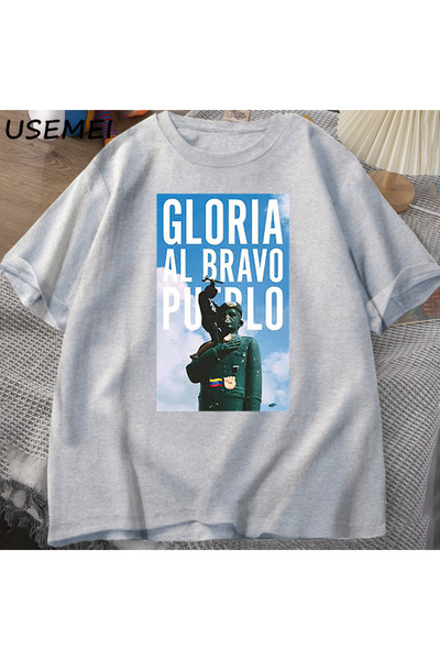 Drippy Venezuela T-shirt Muška Ženska Pamuk Majica Moda Okrugli Izrez Kratki ...