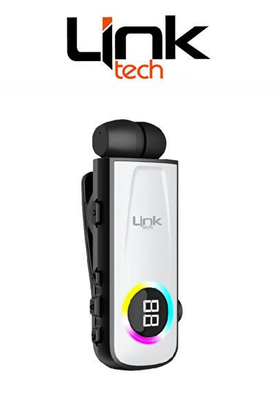 Linktech V82 Solid Led Ekranlı Titreşimli Dijital Göstergeli Makaralı Bluetooth Kulaklık
