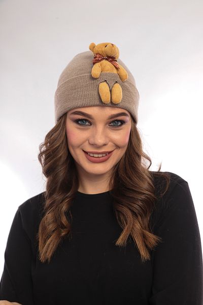 MAMAYAGA Unisex Bear Sports Κομψό Σχέδιο Δώρο Baby Blue Beanie