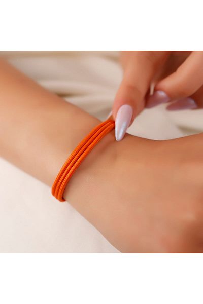 Herşey Nota Orange Lucky Bracelet - Magnetic Necklace & Anklet