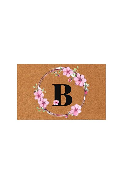 KARMAT Custom Letter Mat, Letter B, Interior and Exterior Door Front Mat, Digital Printing, Decorative Mat
