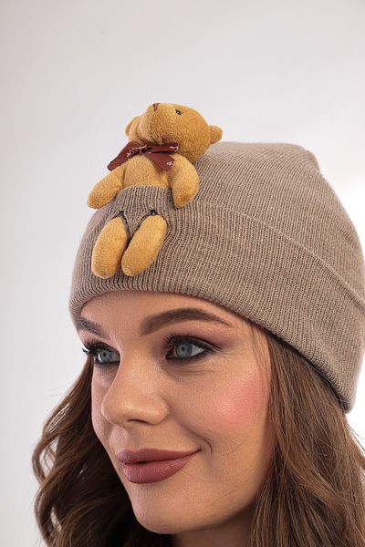 MAMAYAGA Unisex Bear Sports Κομψό Σχέδιο Δώρο Baby Blue Beanie