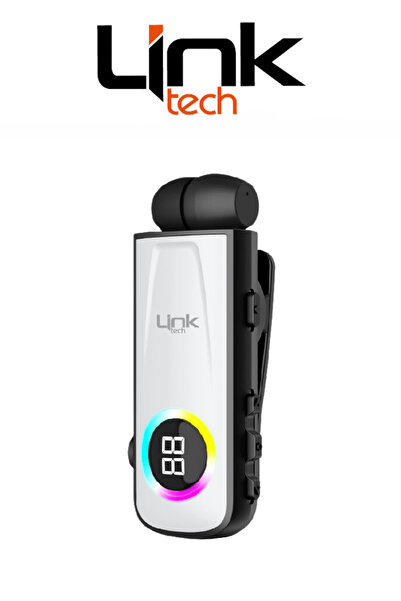Linktech V82 Solid Led Ekranlı Titreşimli Dijital Göstergeli Makaralı Bluetooth Kulaklık