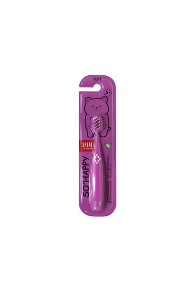 Splat Junior so Happy Age 5 - Special Cap for Soft Hairs and Dairy Teeth