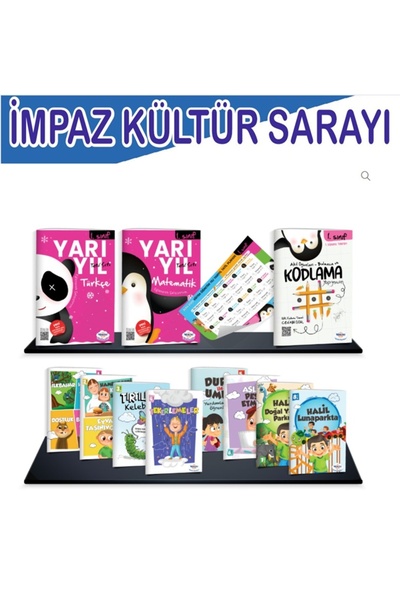 öğretmen evde 1. Sınıf Yarıyıl Tatil Seti (2024-2025) | Öğretmen Evde Yayınları