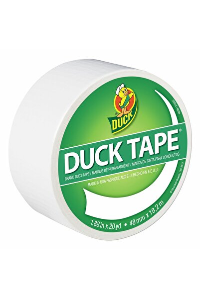 DUCK شريط لاصق أبيض 1.88 بوصة × 20 ياردة