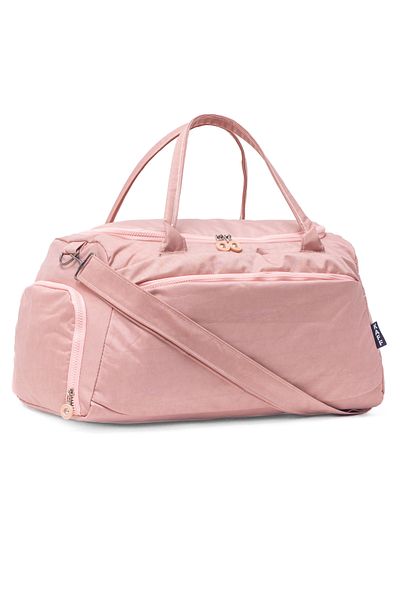 KAFF Powder Crinkle Fabric Shoe Compartment 0818 Waterproof Shoulder Strap Sports and Travel Bag with Front Pocket