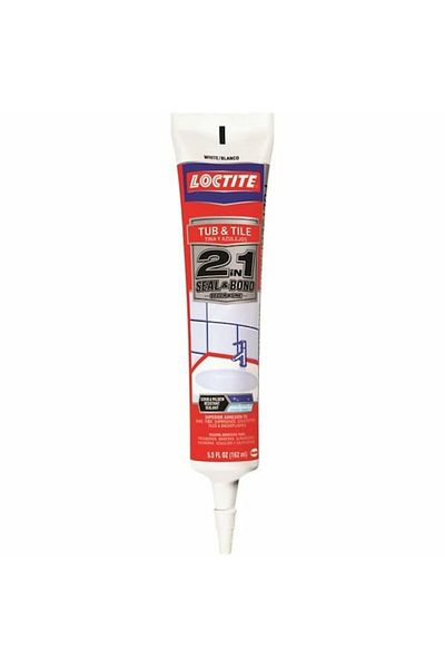 LOCTİTE CAULK ADHSIVE 6oz TUB&TILE WHITE LOCTITE