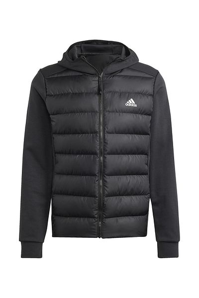 adidas Мъжко яке за дейности на открито Essentials Down Hybrid J, черно