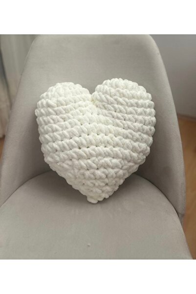 Lala Love kalp yastık puffy