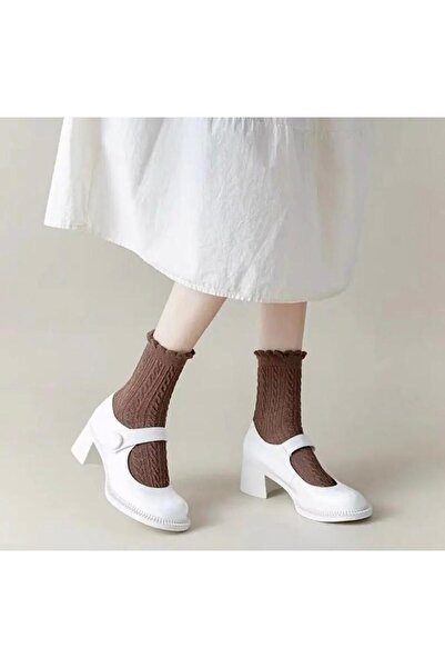 HANKARAYEL Șosete femei cu model în relief, 5 perechi