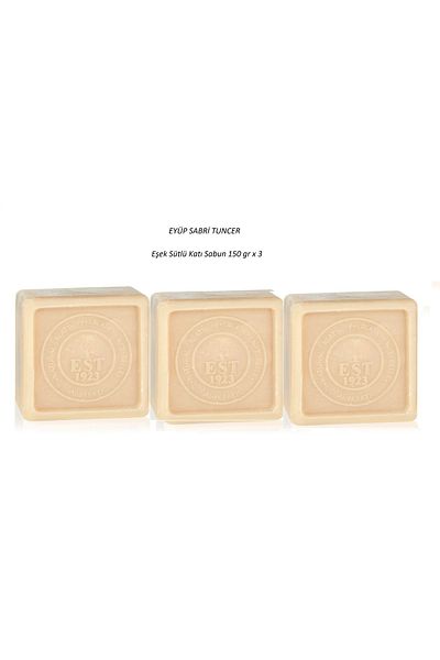 Eyüp Sabri Tuncer Eyüp Sabri Tuncer Sheath Milk Solid Soap 150 Gr X 3 Pieces