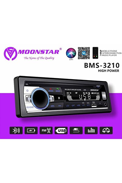 Moonstar Oto Teyp 4x45 W Bt/usb/sd/fm/aux Bms -3210