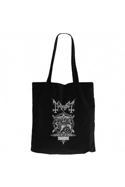 Z zepplin Mayhem a Season İn Blasphemy Black Zippered Cloth Bag Gabardine
