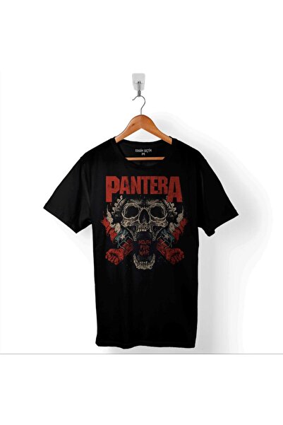 Kendim Seçtim Pantera Skull Skull Groove Heavy Metal Logo muška majica