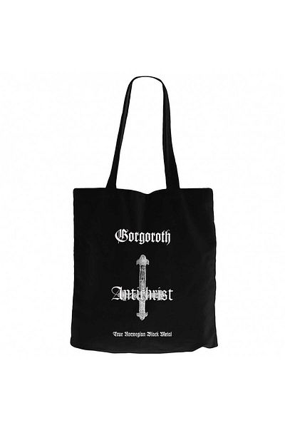 Z zepplin Gorgoroth Antichrist Black Canvas Tote Bag