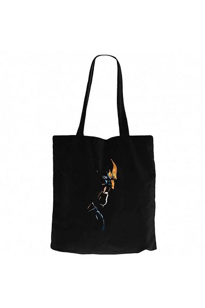 Z zepplin Wolverine Silhouette Black Canvas Tote Bag
