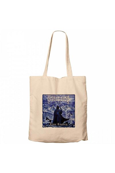 Z zepplin Dissection Live Legacy Cream Zipper Cloth Bag Gabardine