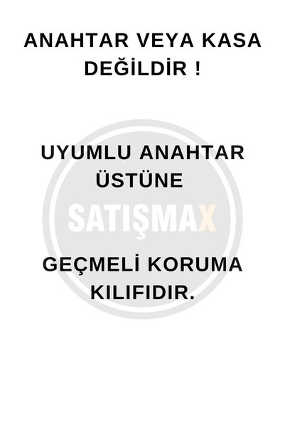 SatışMax High Quality Silicone Control Case for Opel Astra J,Insignia,Corsa D,Vectra C,Mokka,Adam,Etc.Nano
