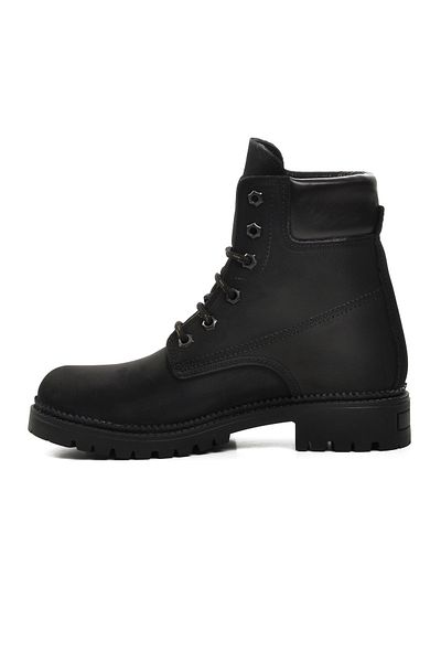 AYAKMOD Μαύρες μπότες Unisex Nubuck