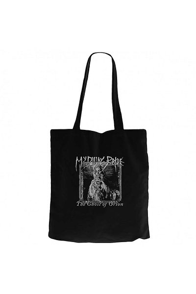 Z zepplin My Dying Bride the Ghost of Qrion Black Canvas Tote Bag