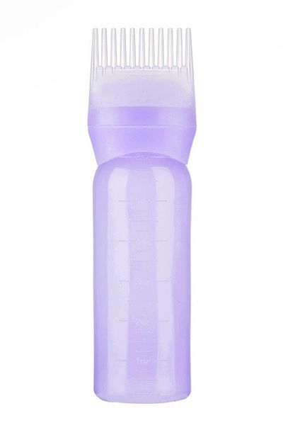 synee Refillable Bottle Graduated/Scale Applicator Hair Coloring Comb